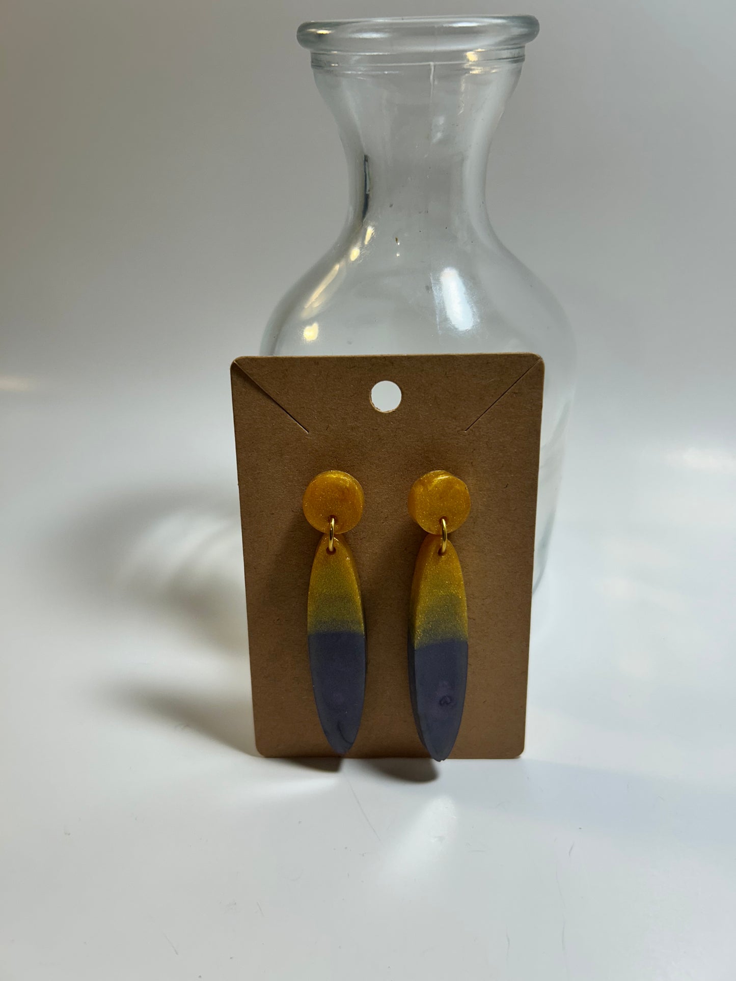 Oval Teardrop Earring