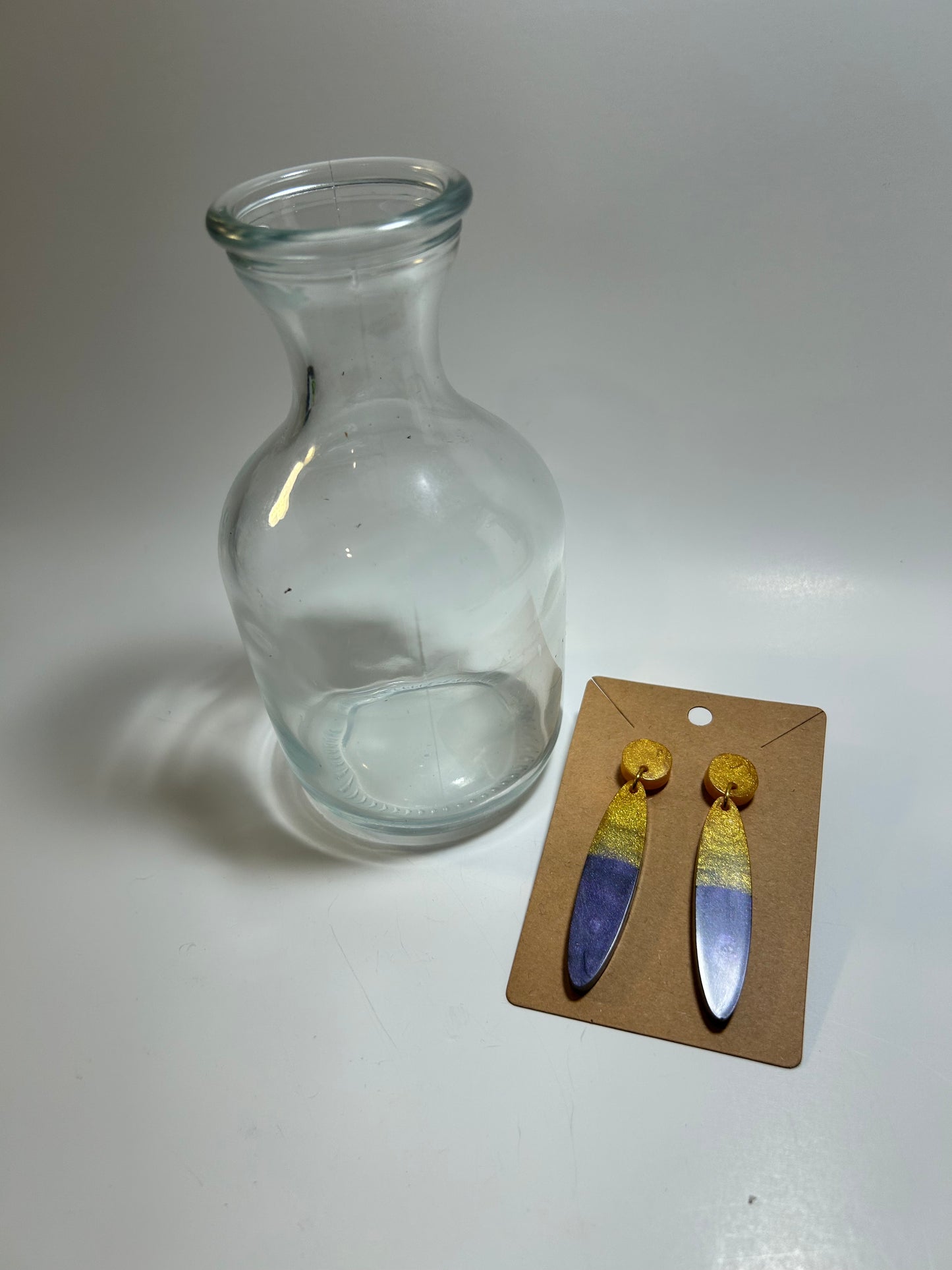 Oval Teardrop Earring