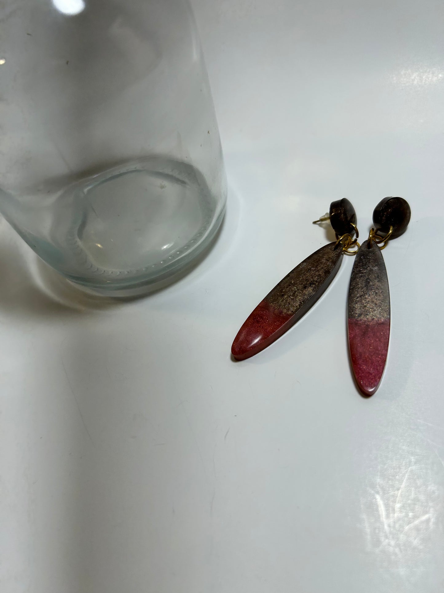 Oval Teardrop Earring