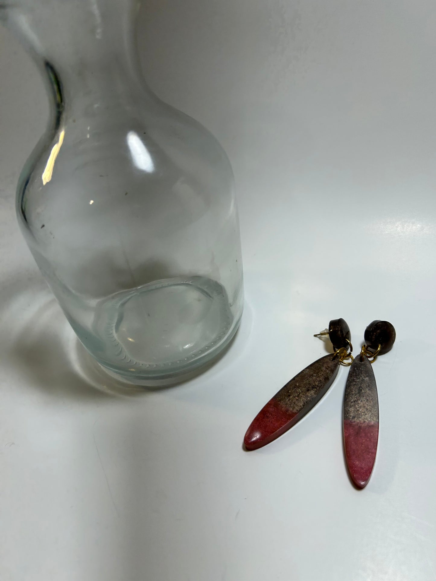 Oval Teardrop Earring