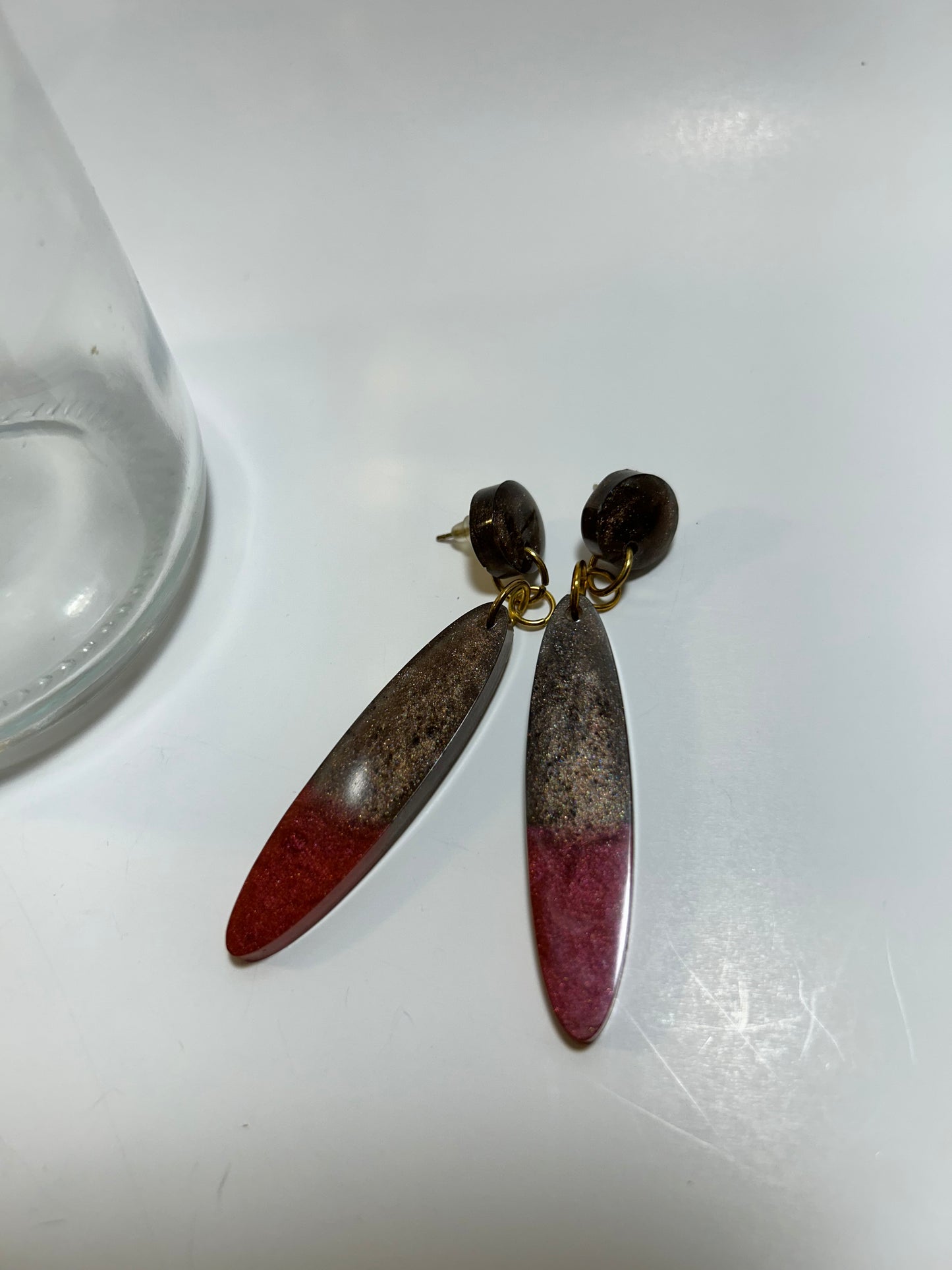 Oval Teardrop Earring