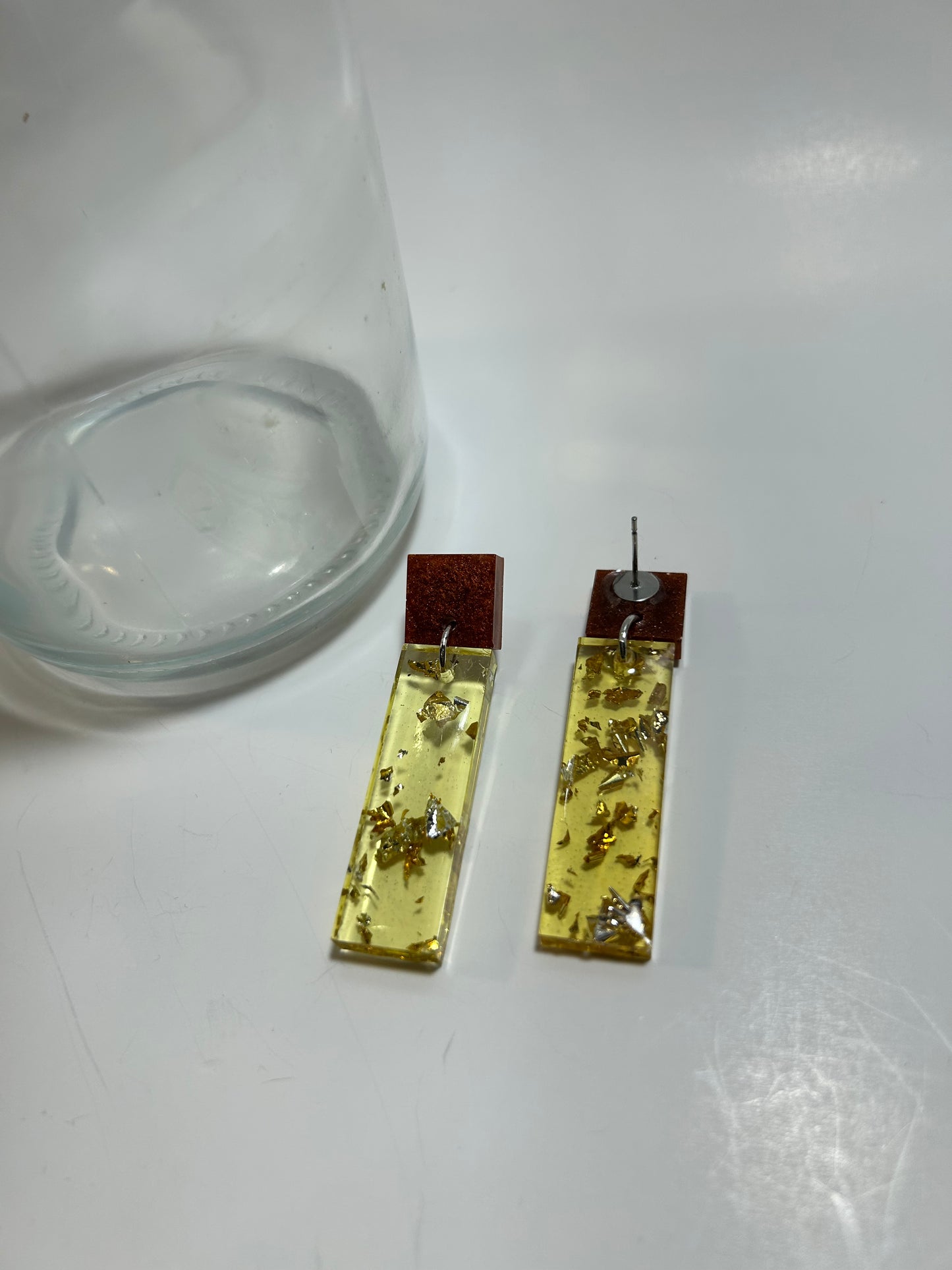 rectangle earrings